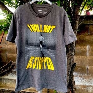 I will not be stopped “ tee shirt